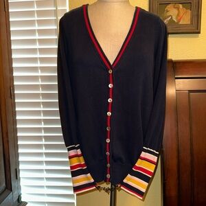 Modcloth varsity style cardigan
